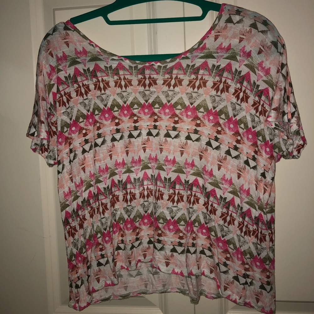 Tribal Print Top